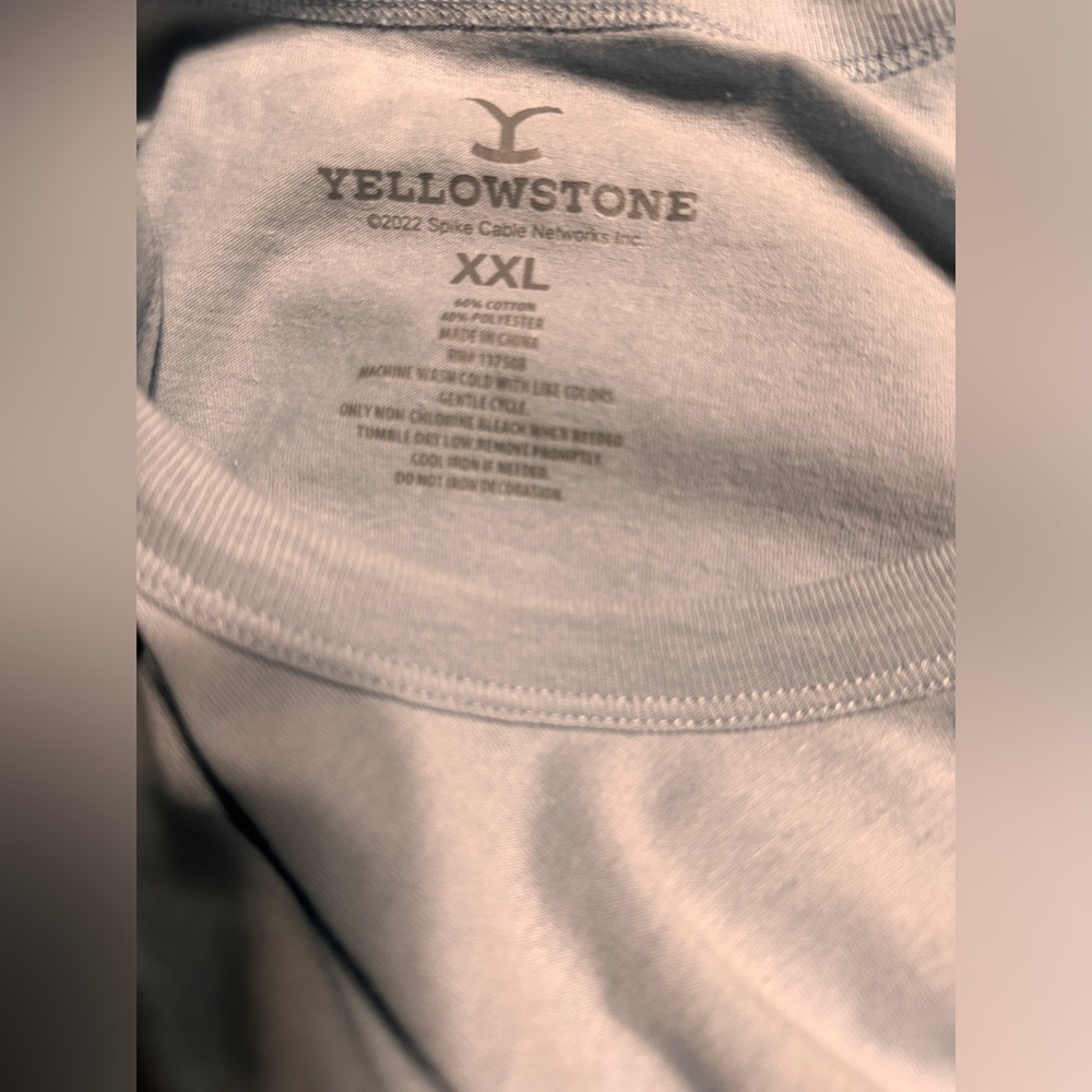 Yellowstone, XXL, worn once, like new condition, pet/smoke free home. - Picture 6 of 6